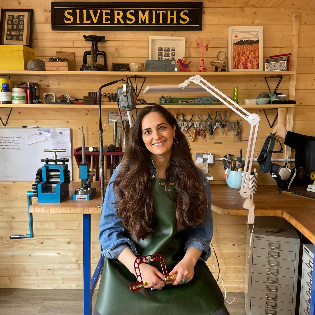Meet Natasha Tavangari, our talented Silversmith based in the Lake District