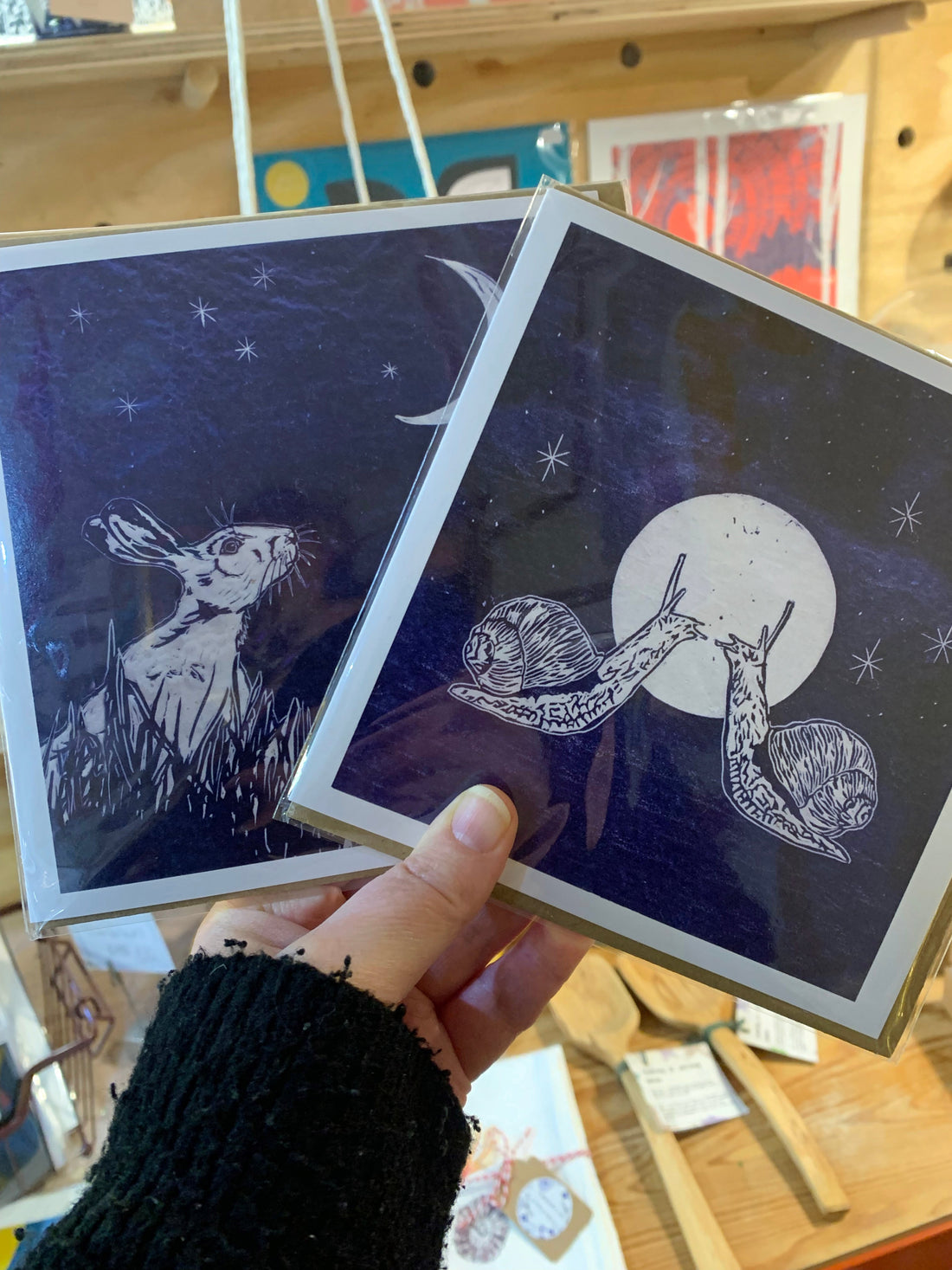 Introducing local linocut designer, Sarah Cemmick