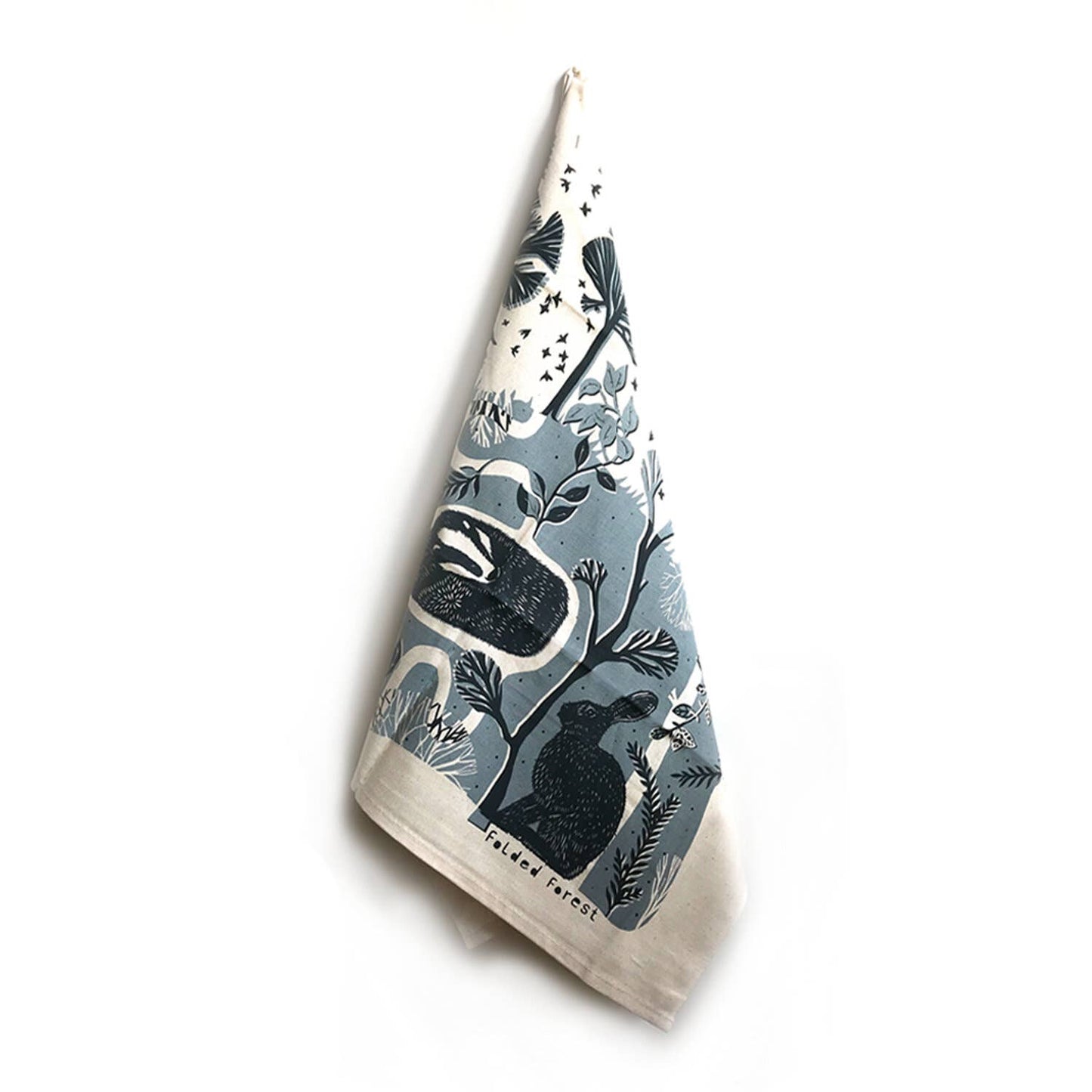 Leaping Hare Cotton Tea Towel