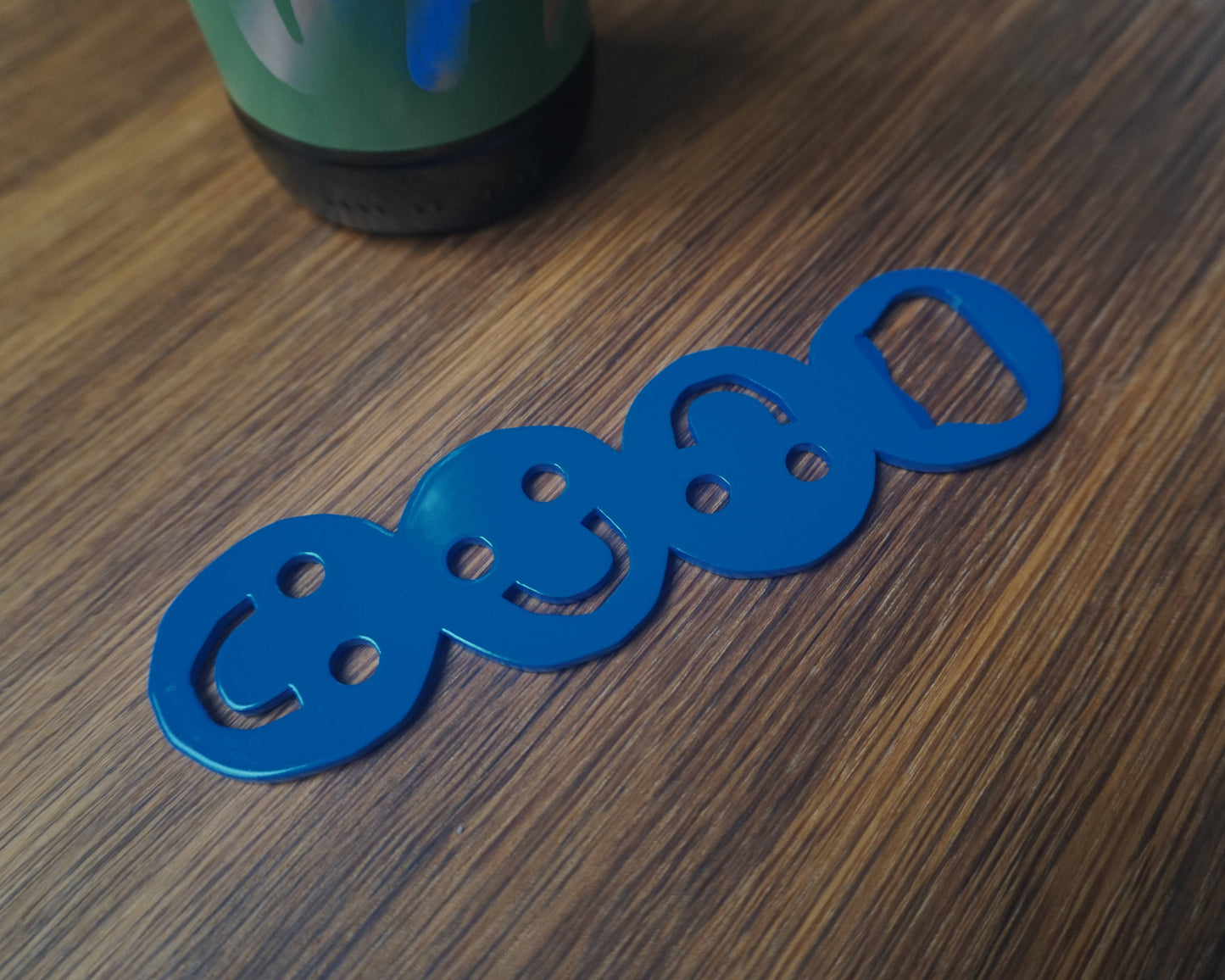 Blue Cheersie bottle opener