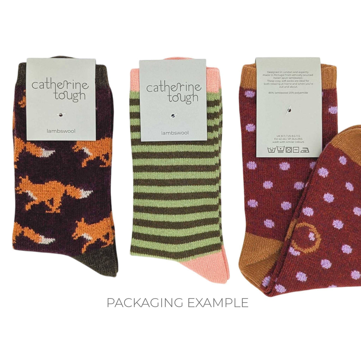 Men's Lambswool Ankle Socks - Mountain