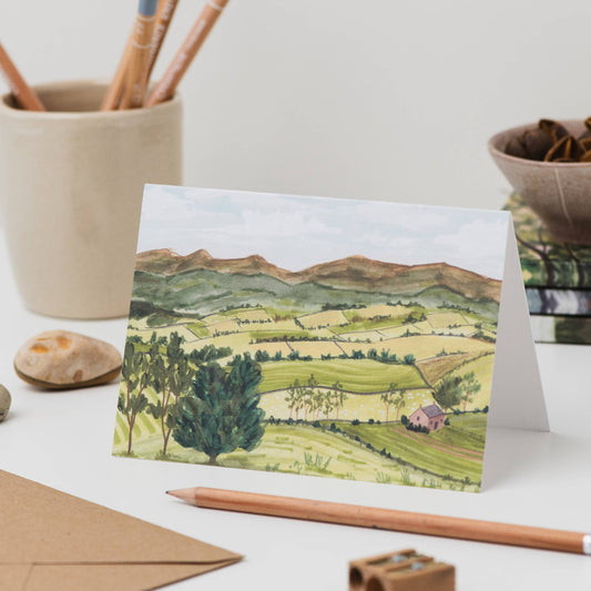 Cumbria Fields Card