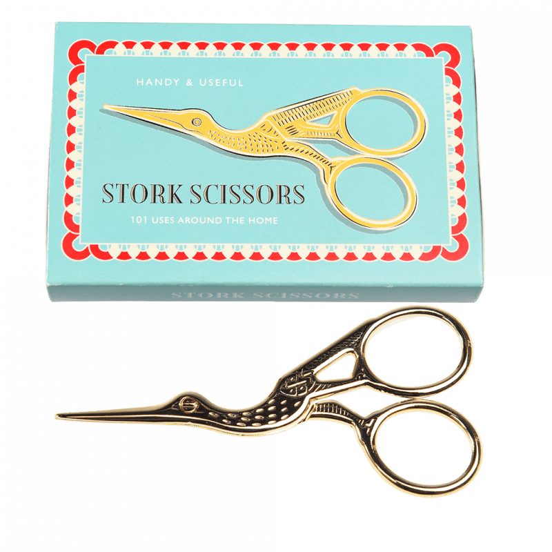 Stork Scissors in a Gift Box