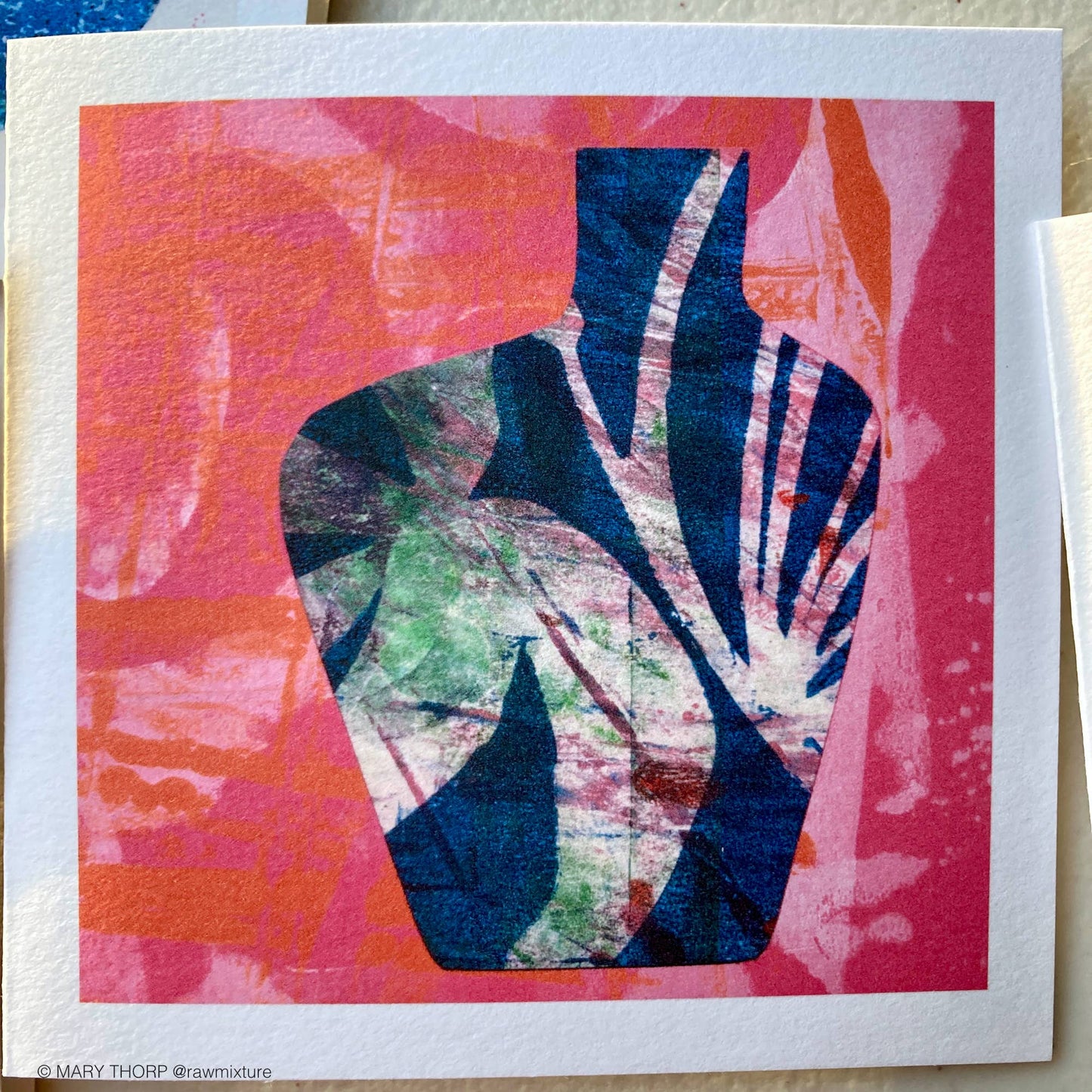 Jars and Pots - Box of 9 small note cards.