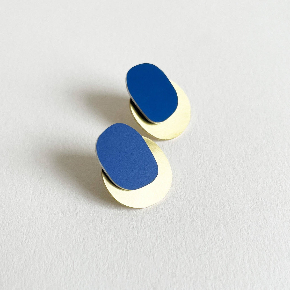 Brass Skim Earrings