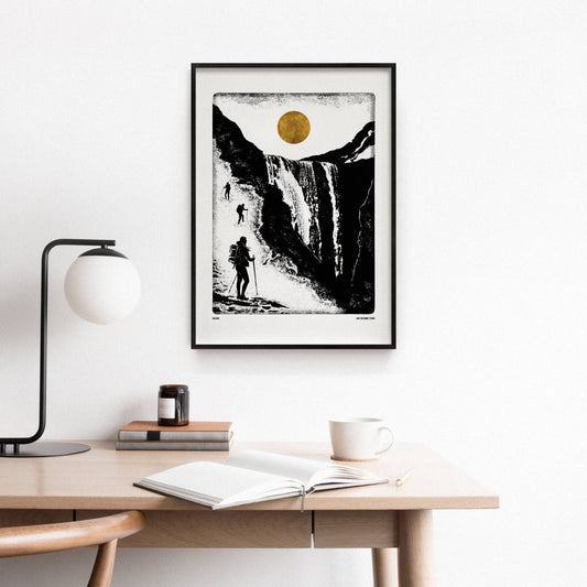 Cascade, A4 Digital Print