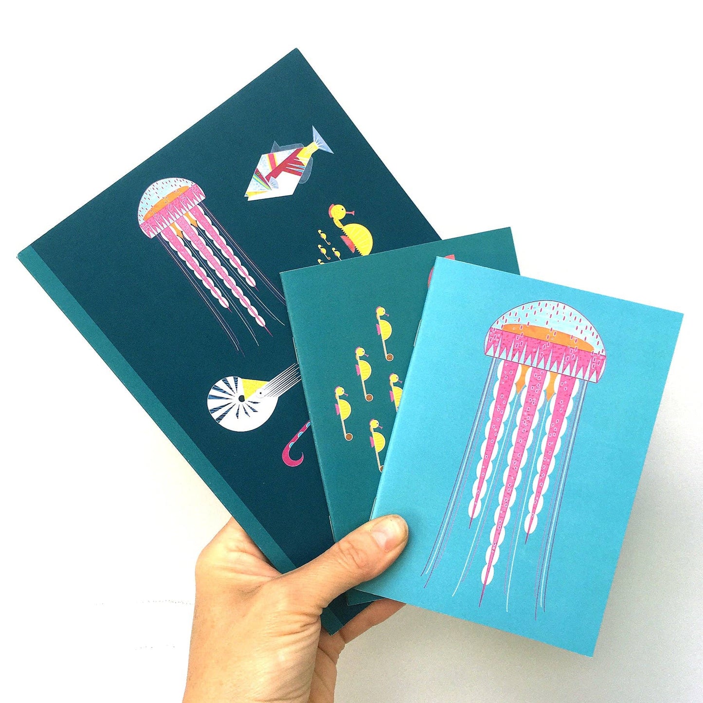 Sea Creatures A5 Eco Friendly Notebook