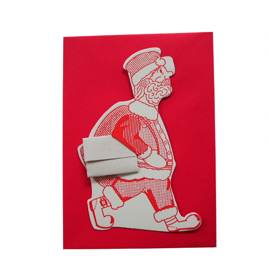 Santa Claus the Christmas card