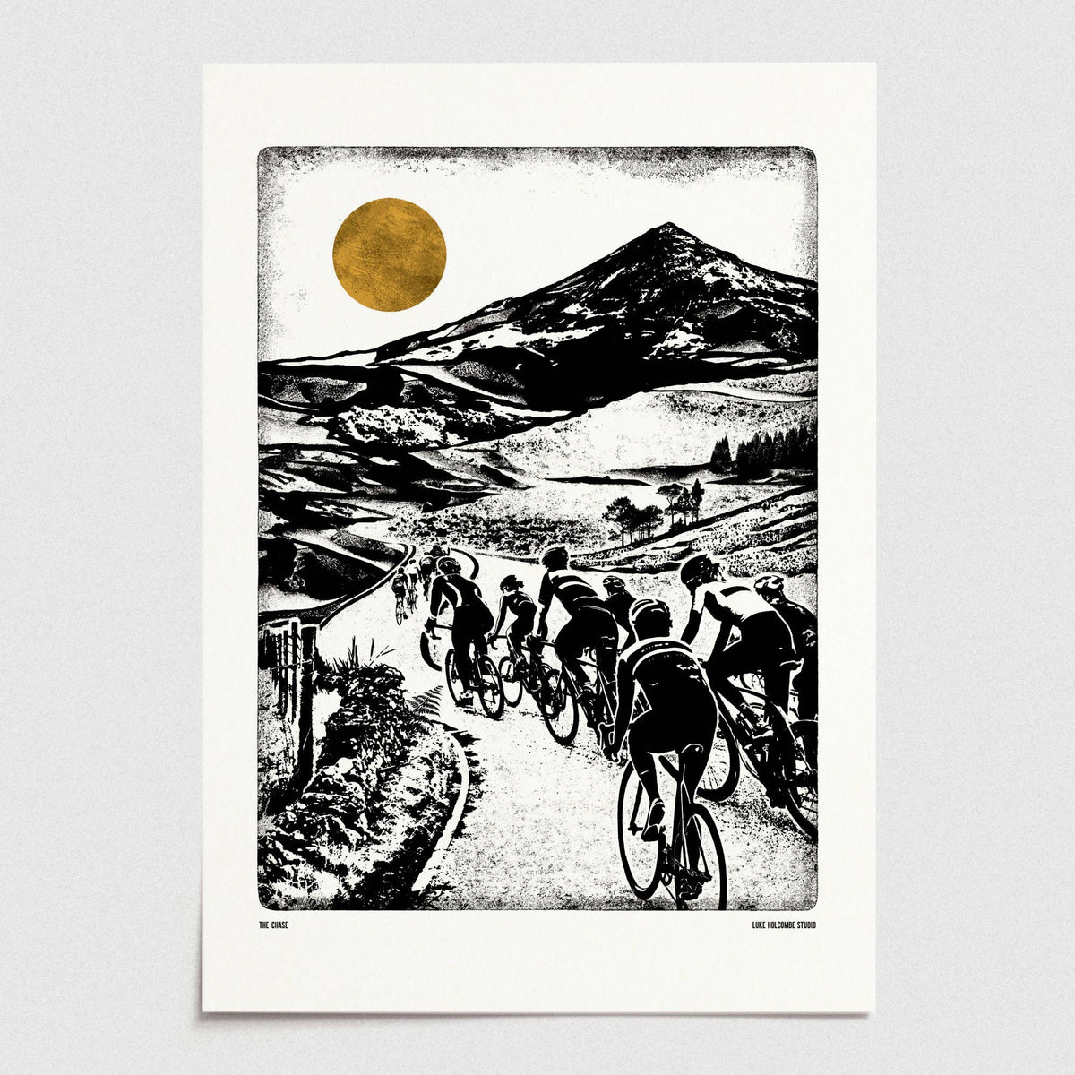 The Chase, A4 Digital Print