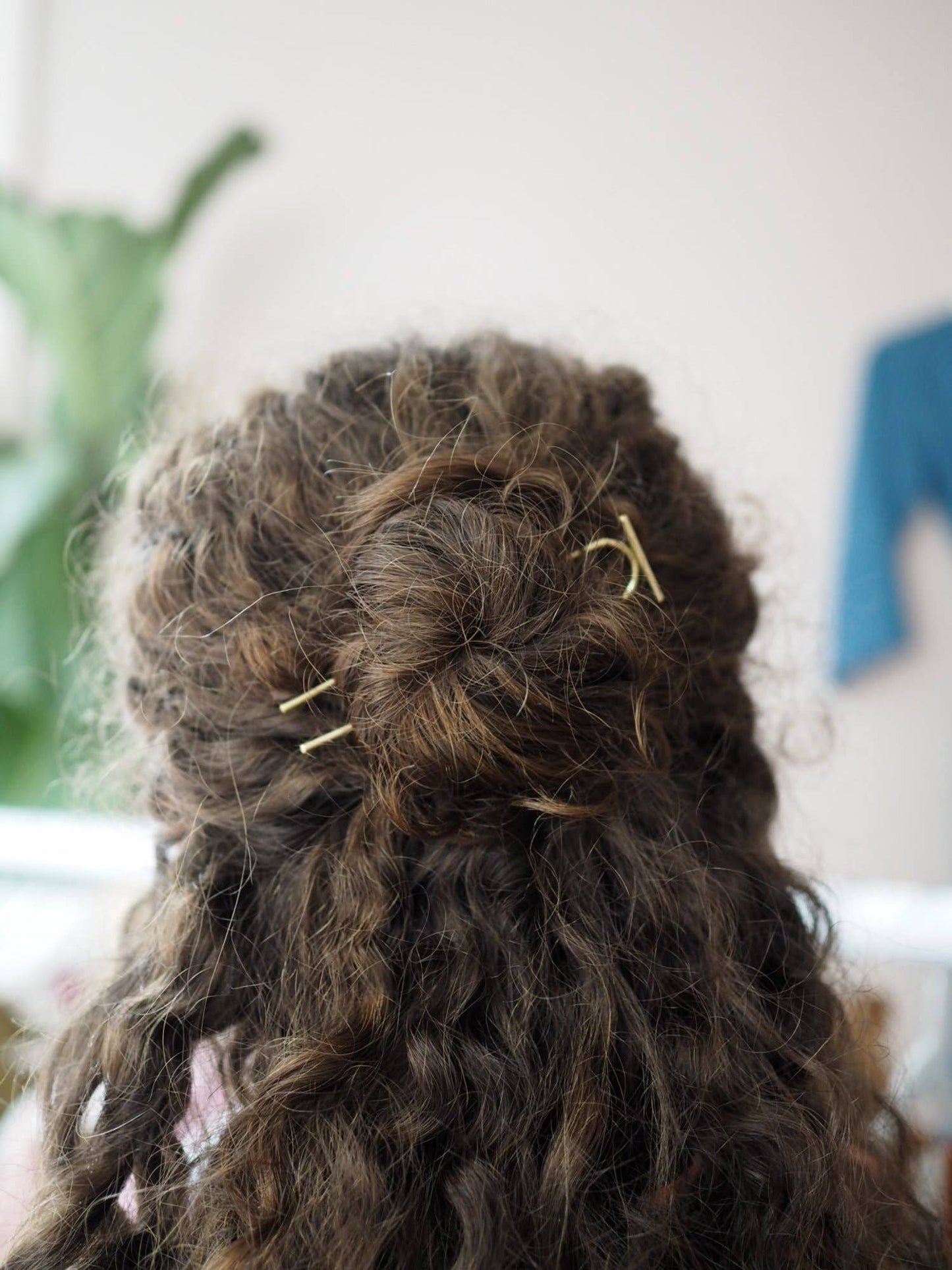 Mini-Pins Brass Hairpin Set of 3