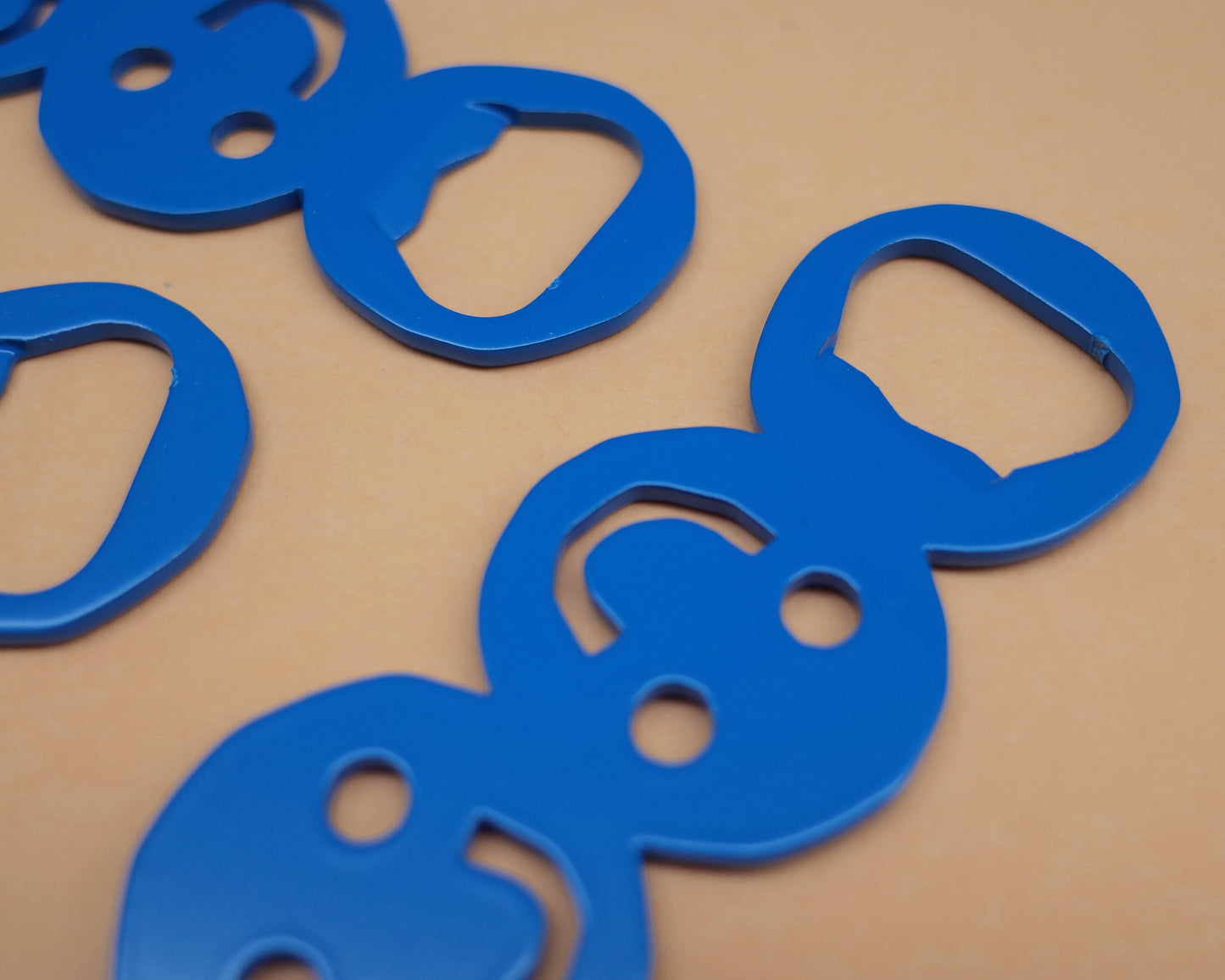Blue Cheersie bottle opener