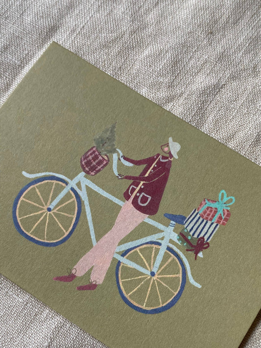 Delivery! Mini Christmas card