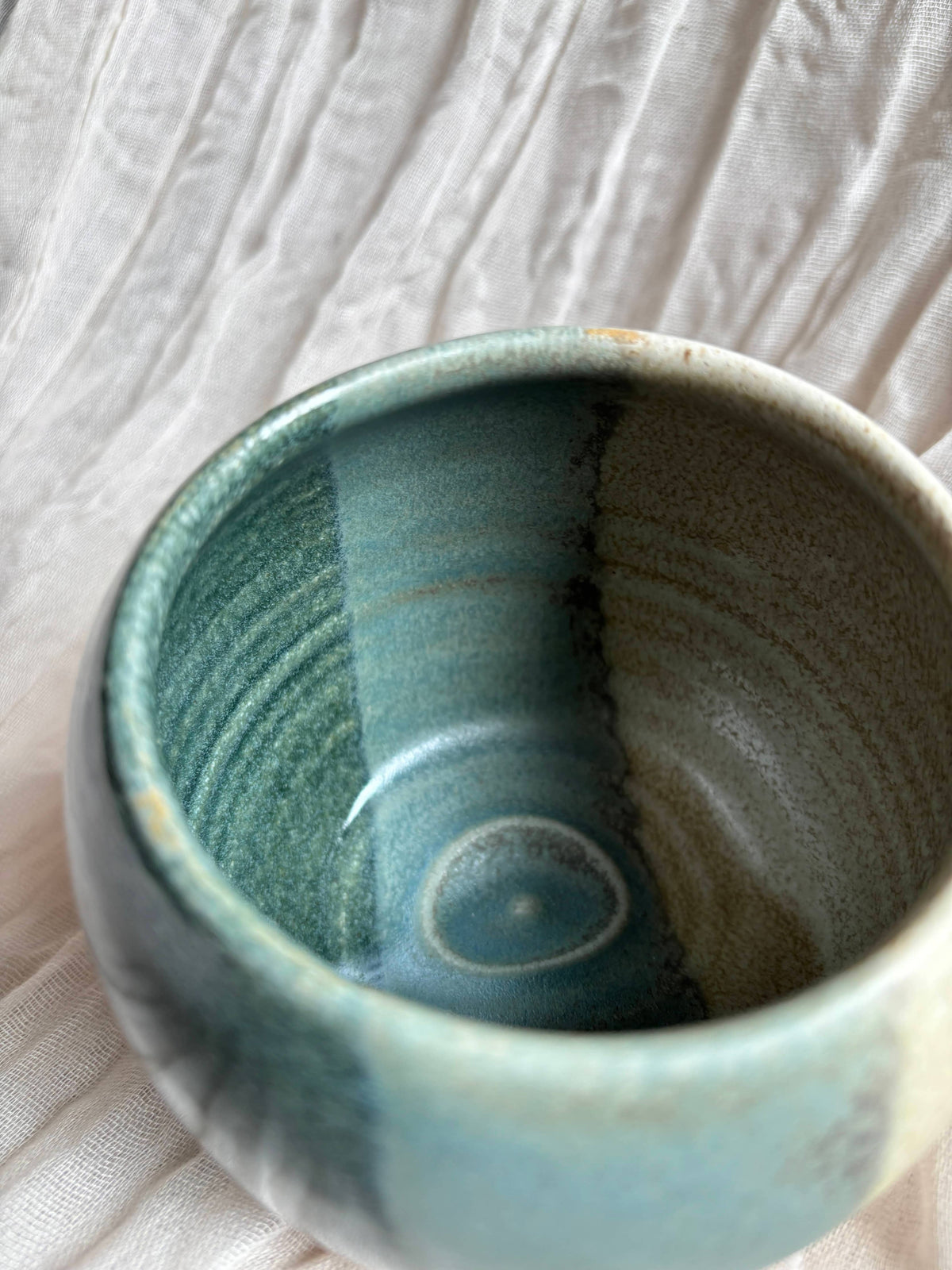 Mountains Ceramic Salt Pig