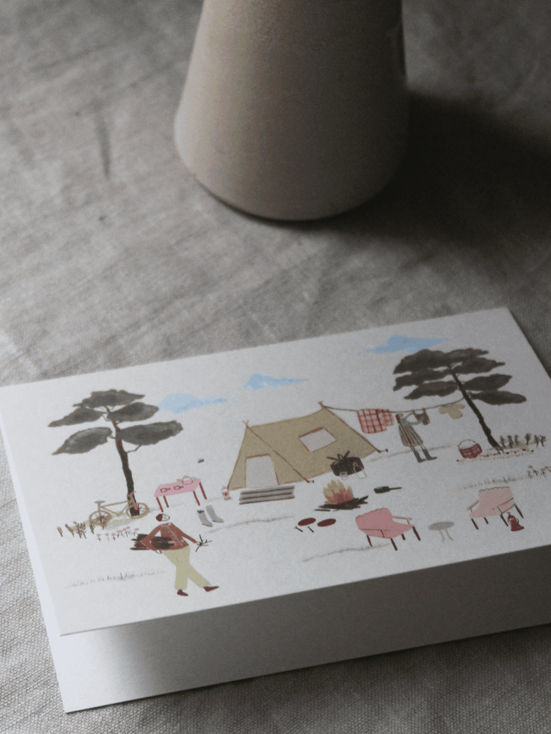 Weekend in the Woods Card