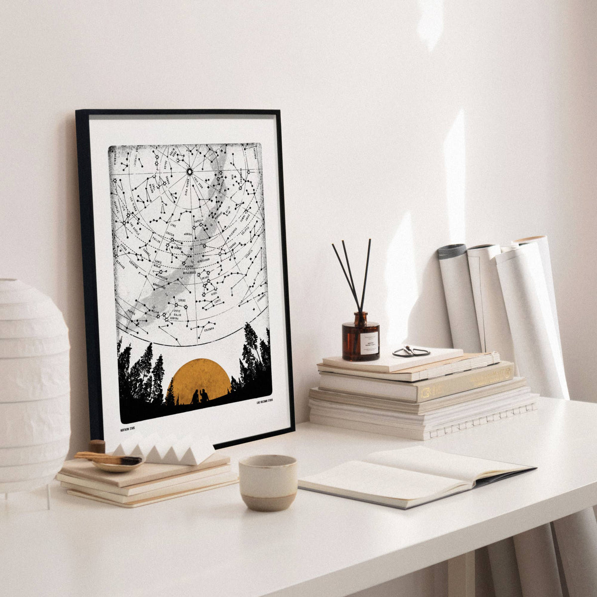 Northern Stars, Digital A4 Print