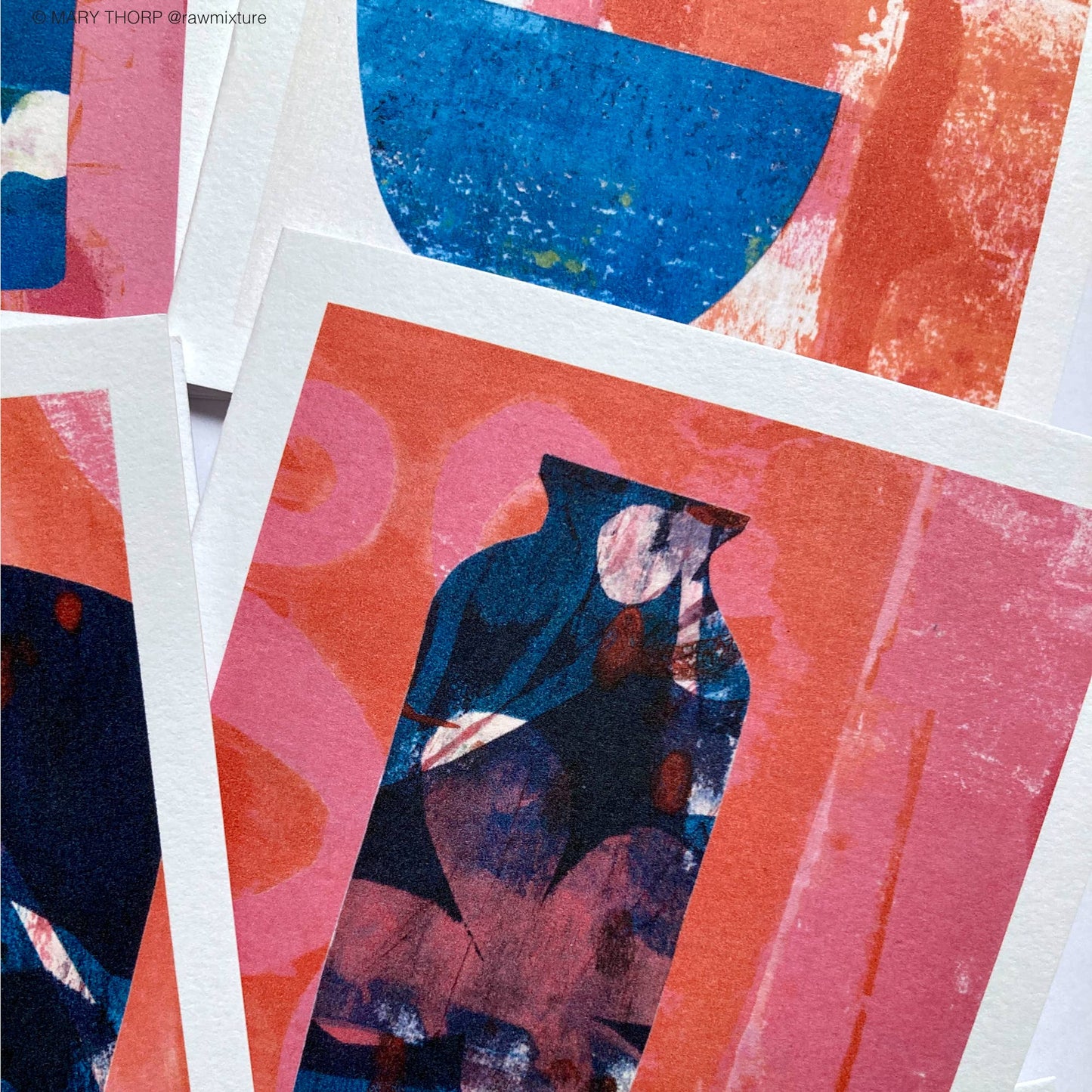 Jars and Pots - Box of 9 small note cards.