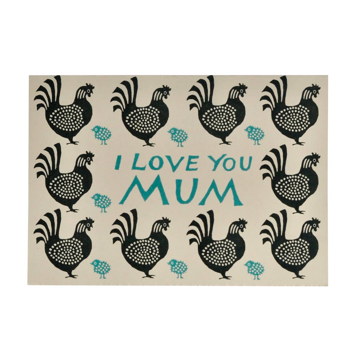 Card Hen and Chick