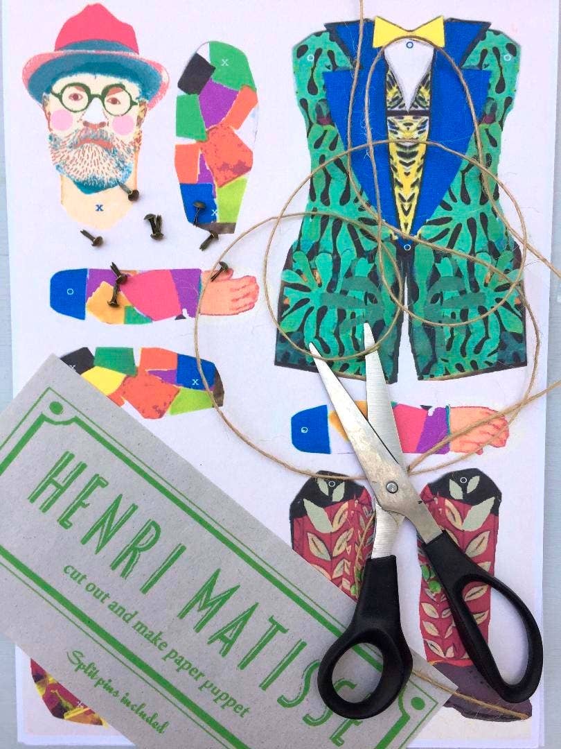 Matisse Cut and Make Puppet