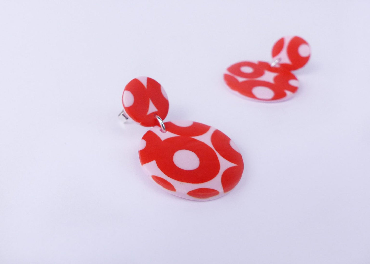 Bubblegum Earrings - Round