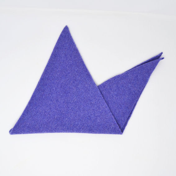 Dark Heather Lambswool Neckerchief