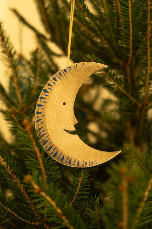 Golden Man on the Moon