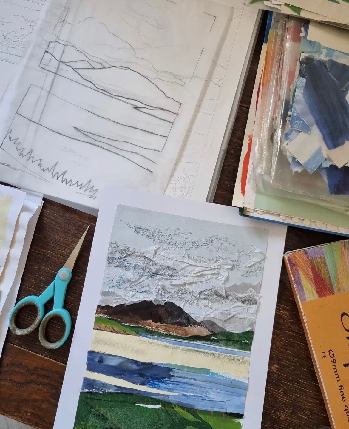 Slow Sunday Collage Workshop