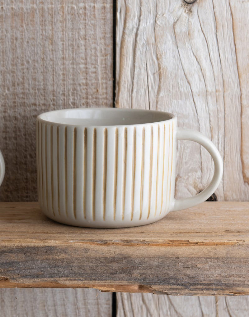 Yarrow Mug - Brushed Mustard Yellow