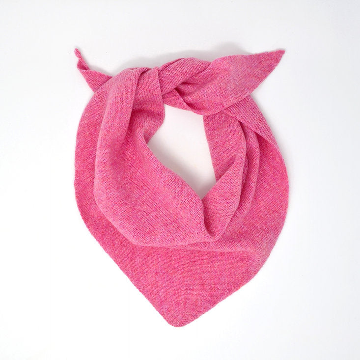Blush Lambswool Neckerchief