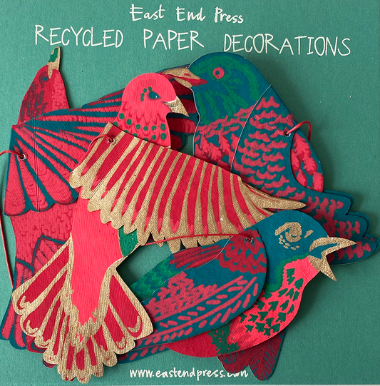 Paper Bird Decorations