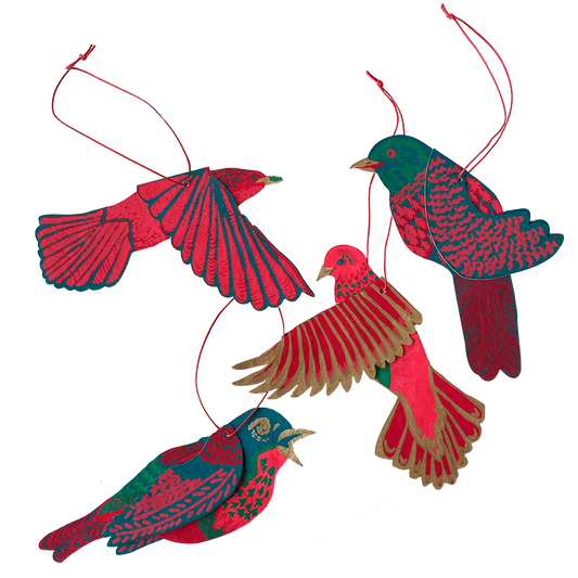 Paper Bird Decorations