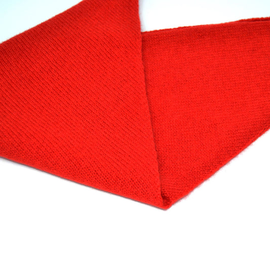Poppy Lambswool Neckerchief