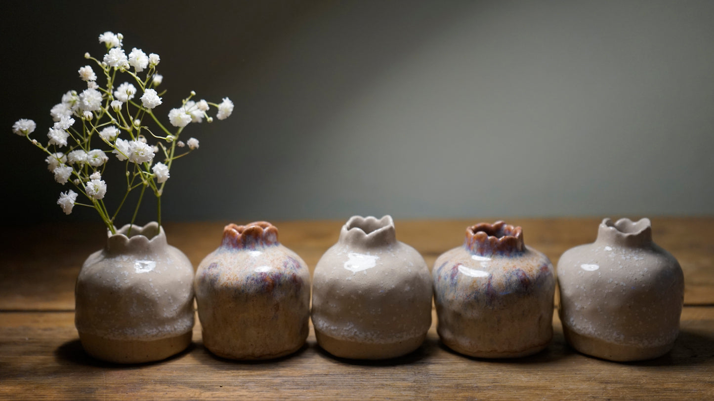 Kata Bud Vase - Soft Heather