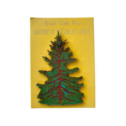 Wooden Tree Decoration