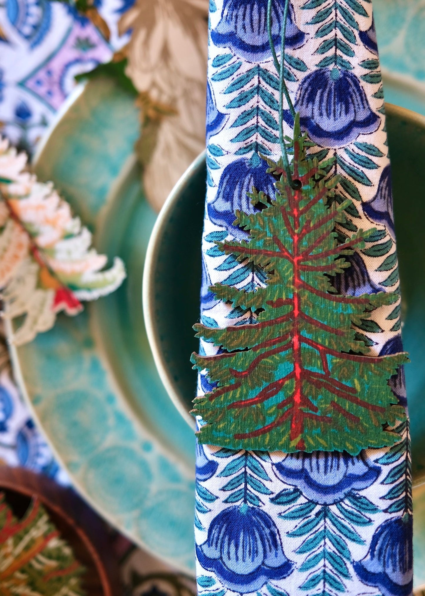 Wooden Tree Decoration