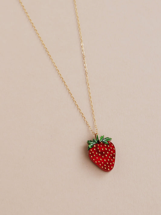 Strawberry Necklace
