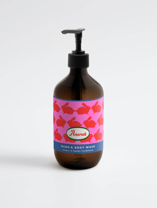 Rabbits Hand & Body Wash - Ginger & Smoky Cardamom