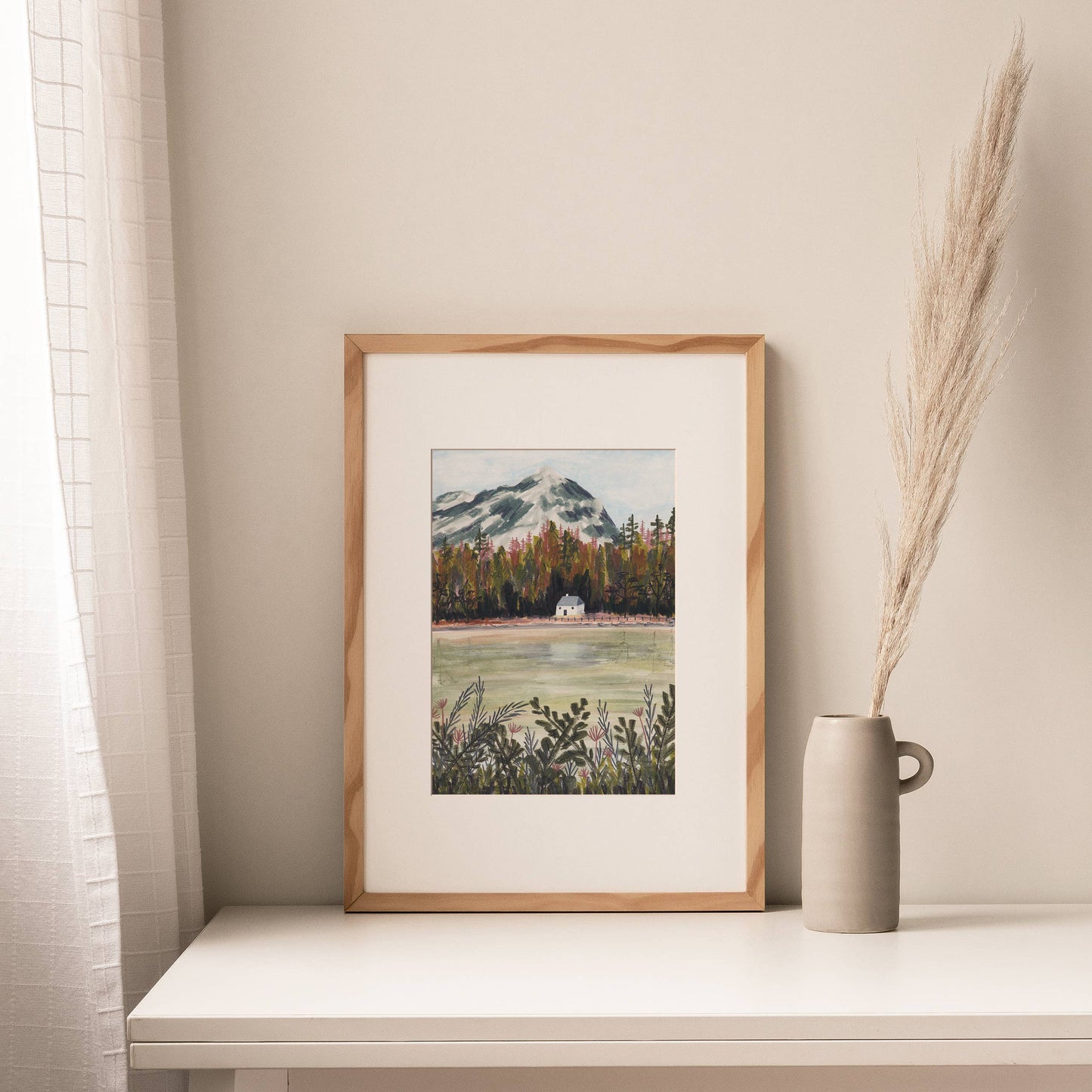 Loch Lomond, Argyll and Bute, Scotland - A4 Art Print