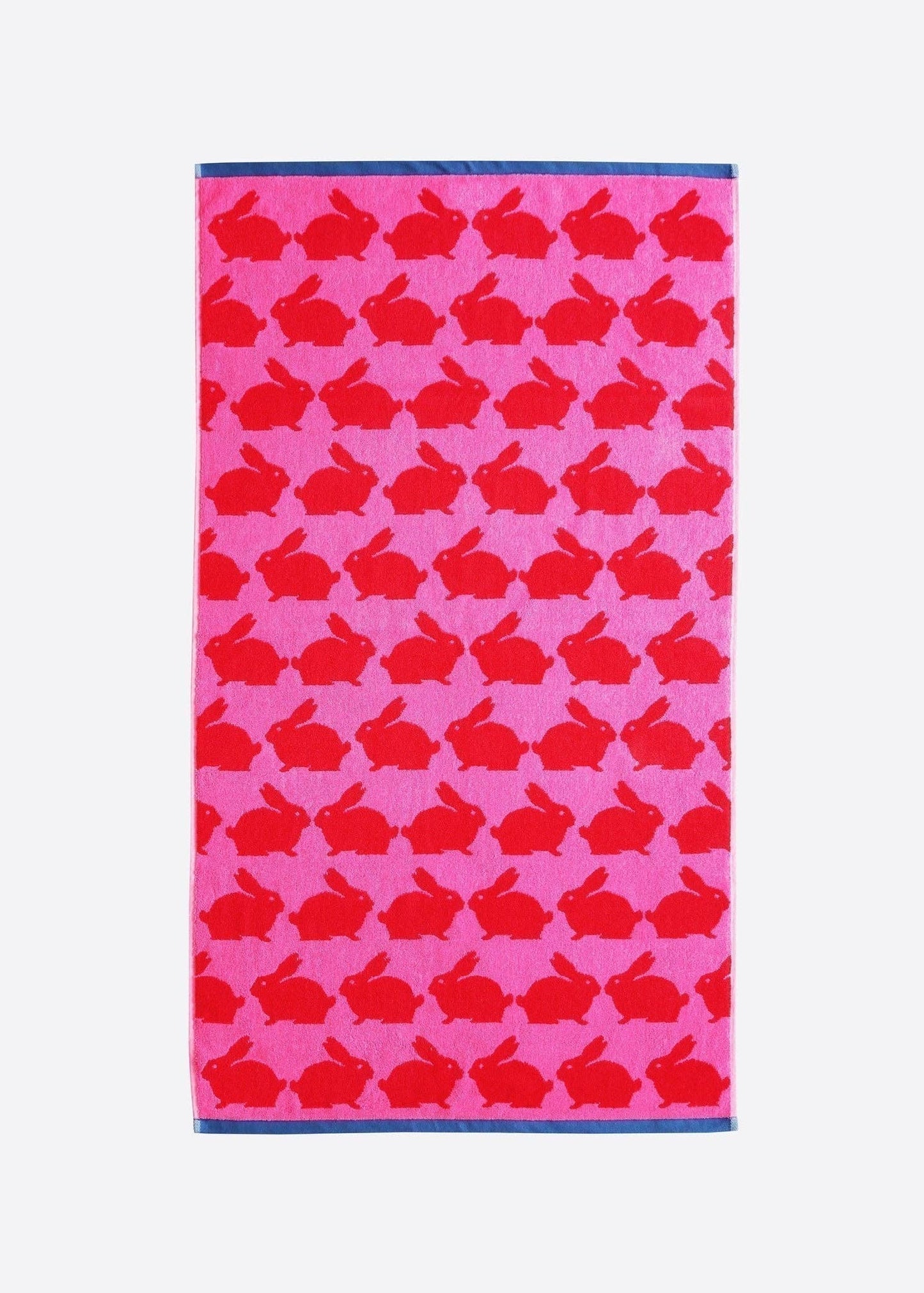 Kissing Rabbits Organic Cotton Face Cloth