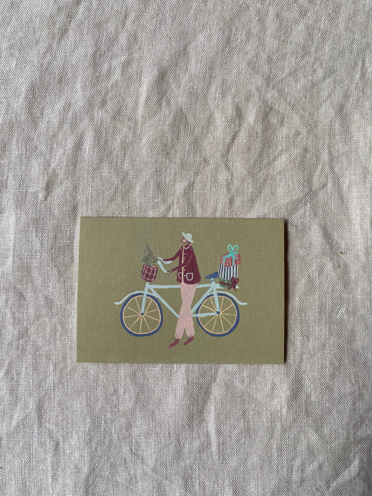 Delivery! Mini Christmas card
