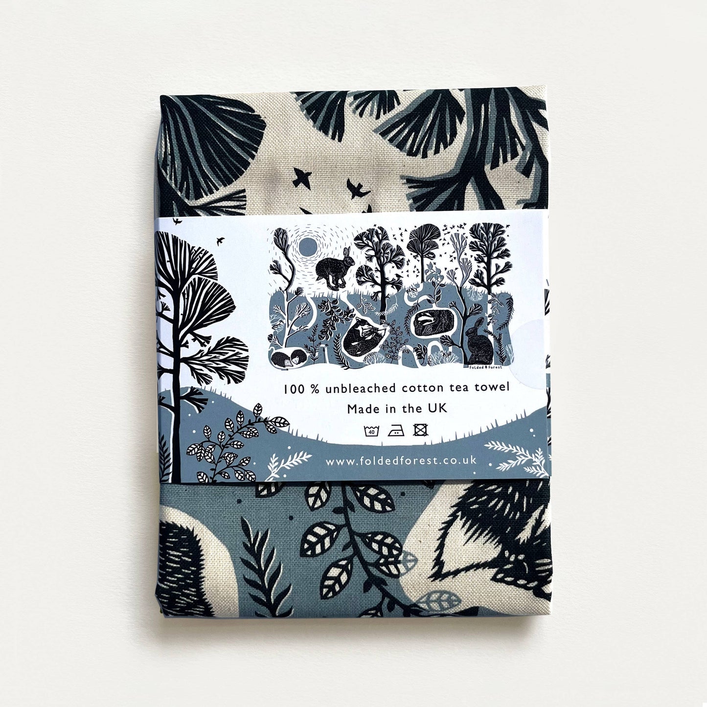 Leaping Hare Cotton Tea Towel