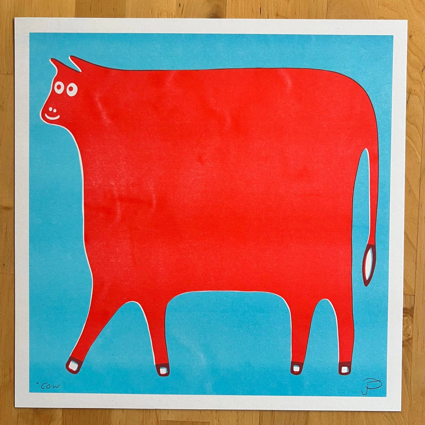 Cow Risoprint.