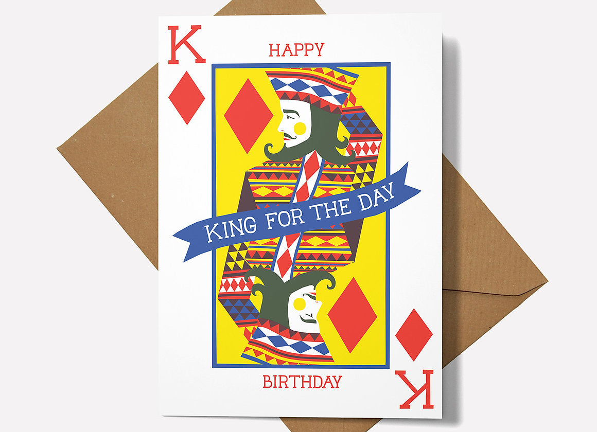Birthday King Card