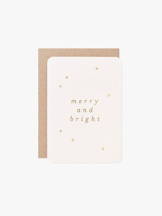 Merry & Bright Mini Christmas Card