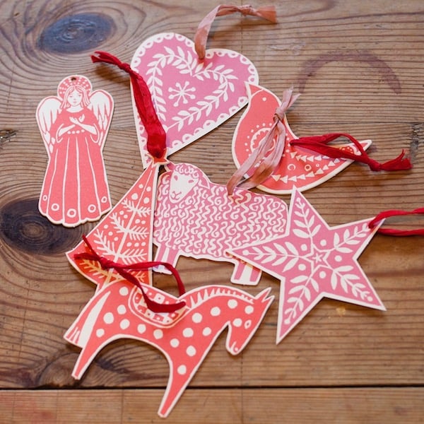 Folk Art Christmas Decorations