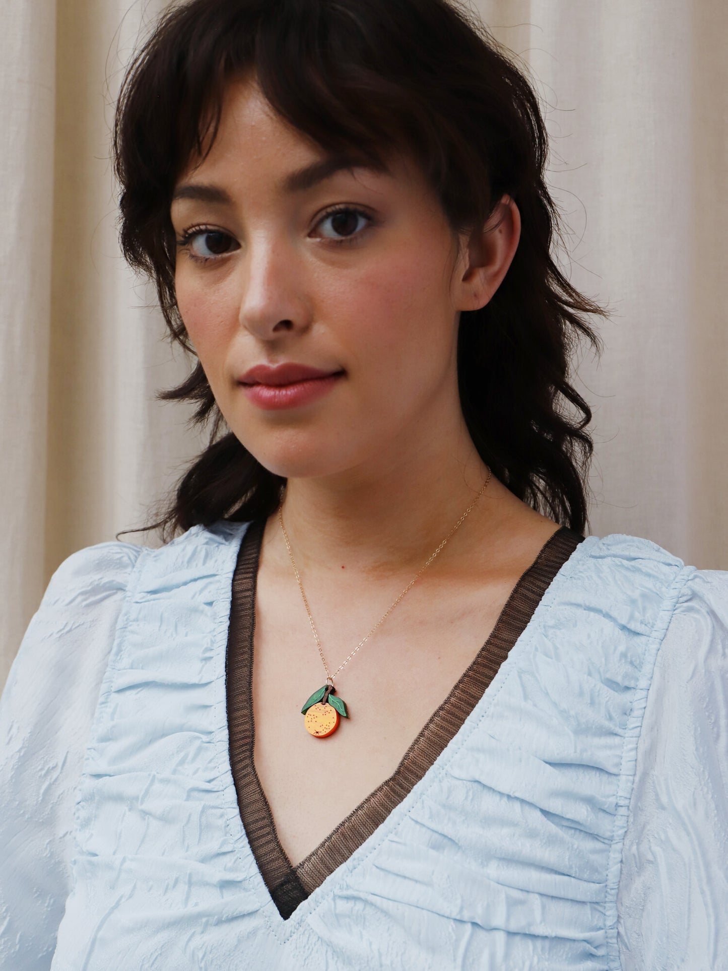Orange Necklace