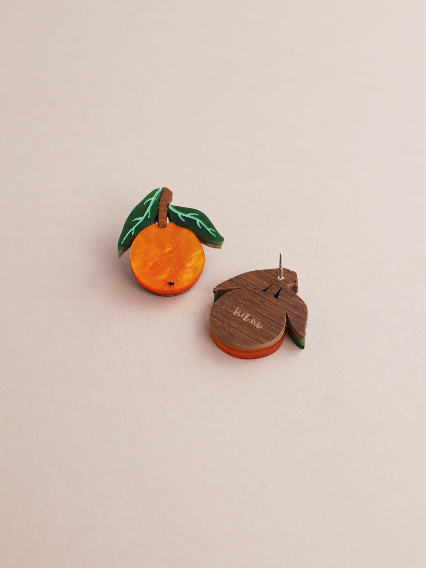 Orange Studs