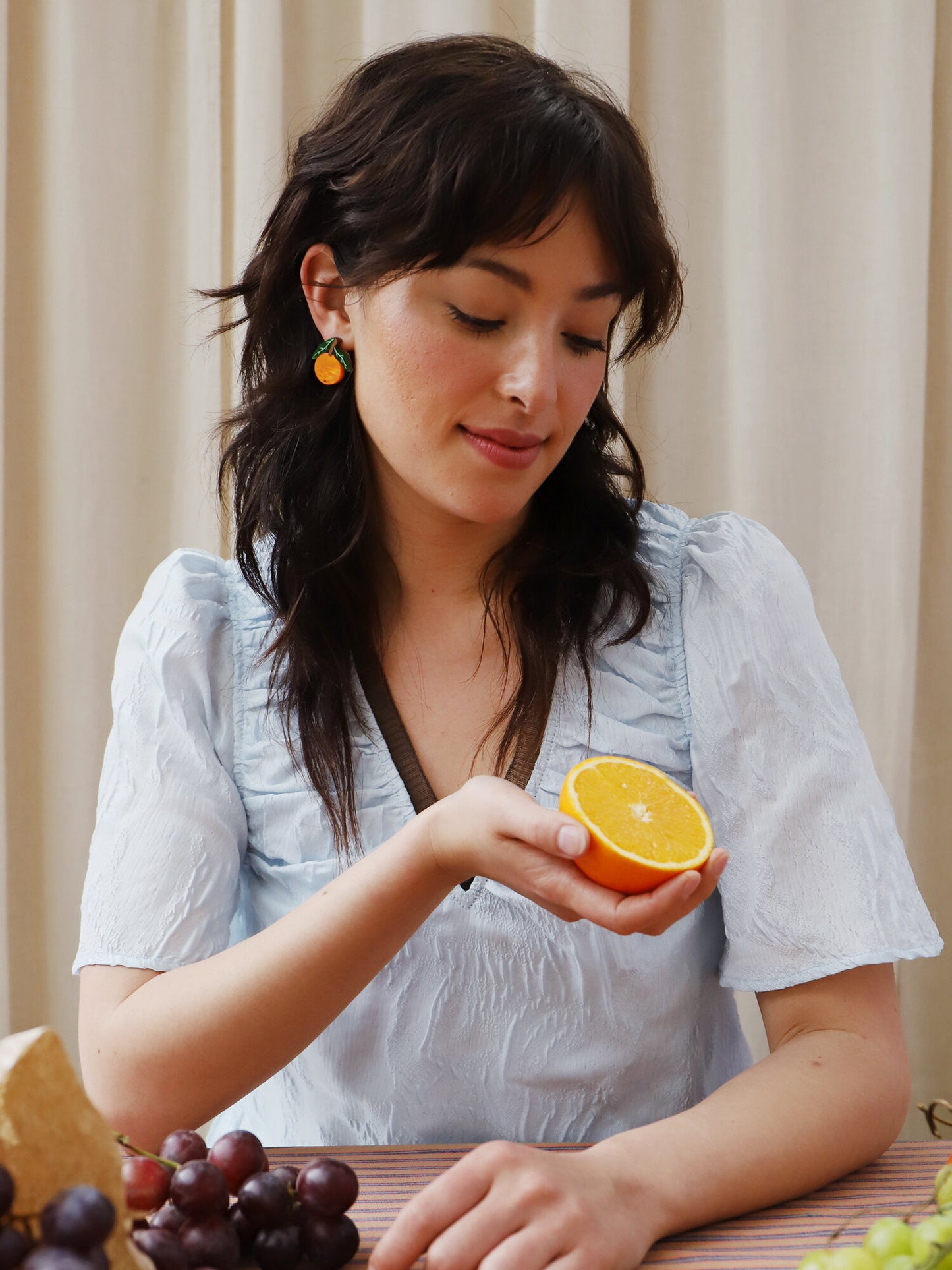 Orange Studs