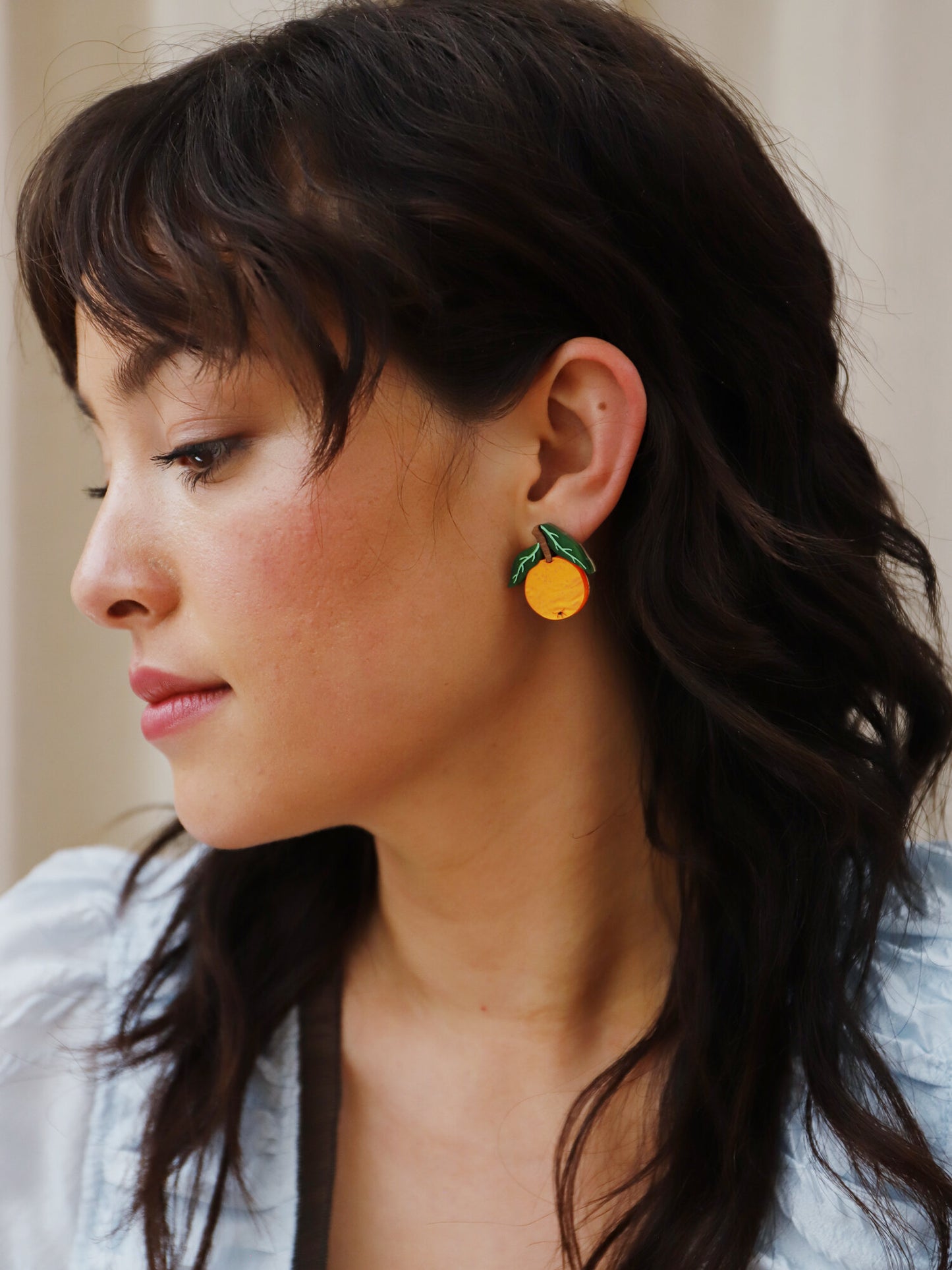 Orange Studs