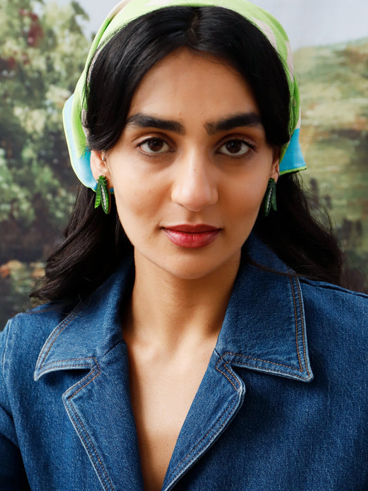 Mini Peas in a Pod Studs by Wolf and Moon