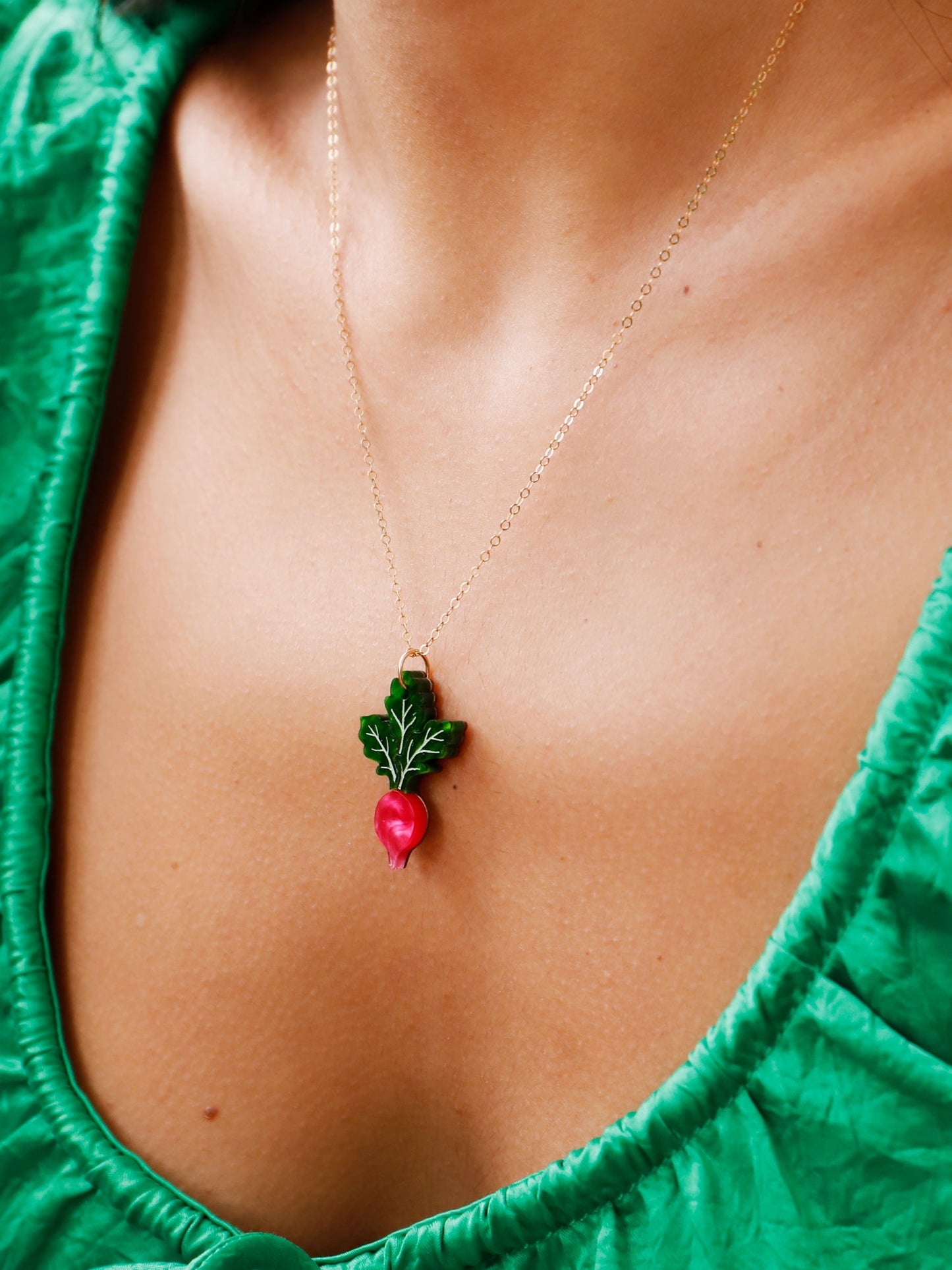 Radish Necklace